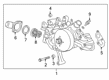 GMC Sierra 1500 Water Pump Diagram - 12712953