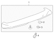 GMC Spoiler Diagram - 20823736
