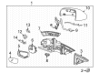 Chevy Malibu Mirror Actuator Diagram - 20815191