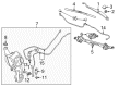 Cadillac Windshield Washer Nozzle Diagram - 84221502