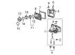 Chevy Malibu Mass Air Flow Sensor Diagram - 19351886