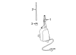 Chevy Antenna Mast Diagram - 10277375