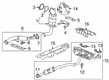 Cadillac XT4 Catalytic Converter Diagram - 55516915
