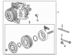 Buick Envista A/C Compressor Diagram - 42733191