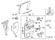 Chevy Silverado 3500 HD Power Window Switch Diagram - 23436335