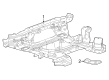 Chevy Blazer EV Axle Beam Diagram - 87839412
