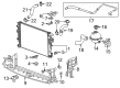 Buick Regal TourX Radiator Diagram - 84208066