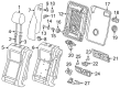 Buick Cascada Seat Covers Diagram - 39096890