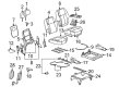 Chevy Uplander Seat Cushion Diagram - 89043073