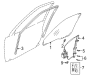 Chevy Tracker Window Run Diagram - 30022362