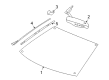 Cadillac STS Car Mirror Diagram - 25846036