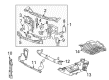 Hummer Radiator Support Diagram - 20929730