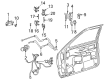 Chevy Blazer Exterior Door Handle Diagram - 15757220