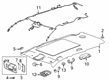 Chevy Blazer Sun Visor Diagram - 84847277