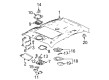 Pontiac Dome Light Diagram - 15867542