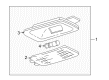 Chevy Silverado 2500 Dome Light Diagram - 15052540
