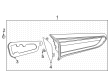 Buick Encore GX Tail Light Diagram - 42769056