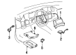 Oldsmobile Custom Cruiser Air Bag Control Module Diagram - 17989013
