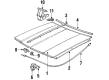 Oldsmobile Hood Diagram - 22503807