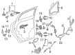 Chevy Impala Exterior Door Handle Diagram - 13521803
