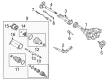 Cadillac Escalade EXT Differential Diagram - 15202734
