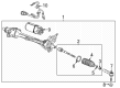 Chevy Corvette Steering Gear Box Diagram - 85070096