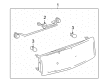 Cadillac XLR Tail Light Diagram - 10355557