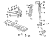 Chevy Tracker Strut Mounts Diagram - 91174728