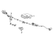 Cadillac Parking Assist Sensor Diagram - 84761798