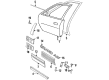 Buick Skylark Weather Strip Diagram - 22605428