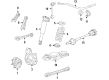 Chevy Camaro Axle Shaft Diagram - 23297260