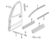 Pontiac Grand Am Door Moldings Diagram - 12365268