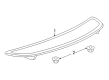 Chevy Cobalt Spoiler Diagram - 19120776