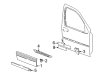 Pontiac Montana Door Moldings Diagram - 12453316