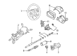 Cadillac SRX Steering Column Cover Diagram - 26103612