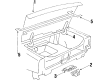 Buick Electra Liftgate Hinge Diagram - 20633144