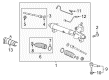 Chevy Equinox Tie Rod Diagram - 19208276