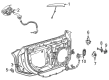 Chevy Corvette Exterior Door Handle Diagram - 84870970