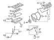 Chevy Suburban 1500 Dipstick Diagram - 12603782