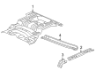 GMC Envoy XL Floor Pan Diagram - 15133344