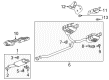 Chevy Traverse Exhaust Pipe Diagram - 85633683