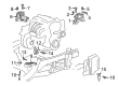 Chevy Equinox Motor And Transmission Mount Diagram - 84884384