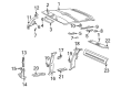 Chevy K3500 Interior Door Handle Diagram - 15023776