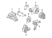 Chevy Cobalt Motor And Transmission Mount Diagram - 15945572