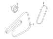 Chevy Aveo V-Belt Diagram - 25185133