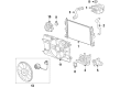 Chevy Sonic Cooling Fan Assembly Diagram - 52096865