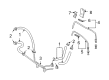Pontiac Oil Cooler Hose Diagram - 88969165