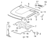Chevy Hood Release Cable Diagram - 20968782