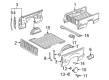 Chevy Silverado 1500 HD Classic Floor Pan Diagram - 15214280