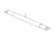 Chevy Silverado 3500 HD Drive Shaft Diagram - 84229485